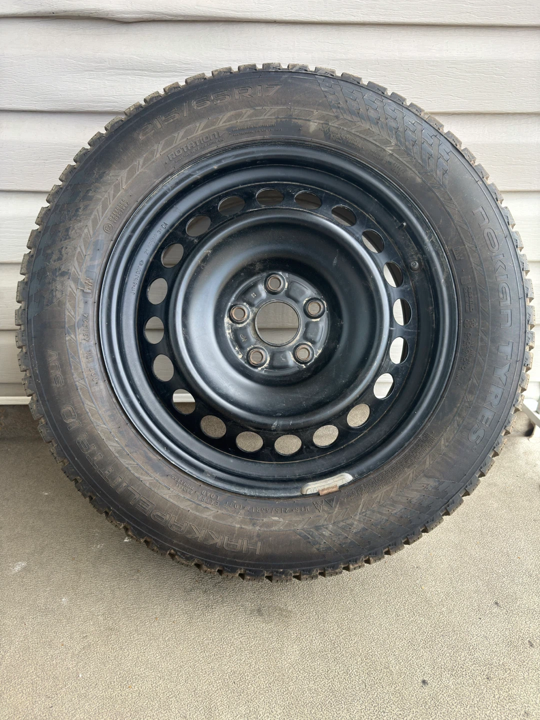 NOKIAN HAK.. 10 SUV STUDDED w/ RIMS + TPMS/SPARE/FREE TIRE - photo 2