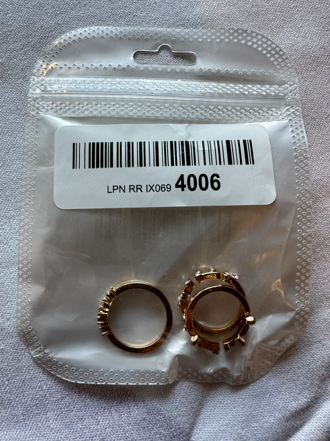 Earring & ring size 5 - photo 2