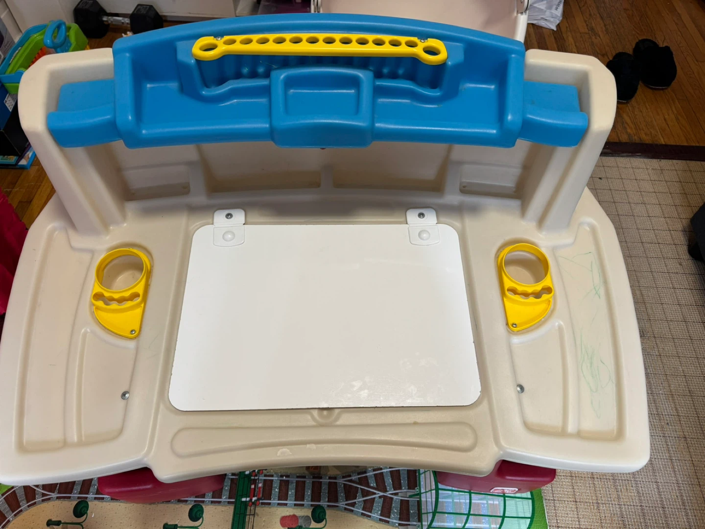 Children’s desk with a chair