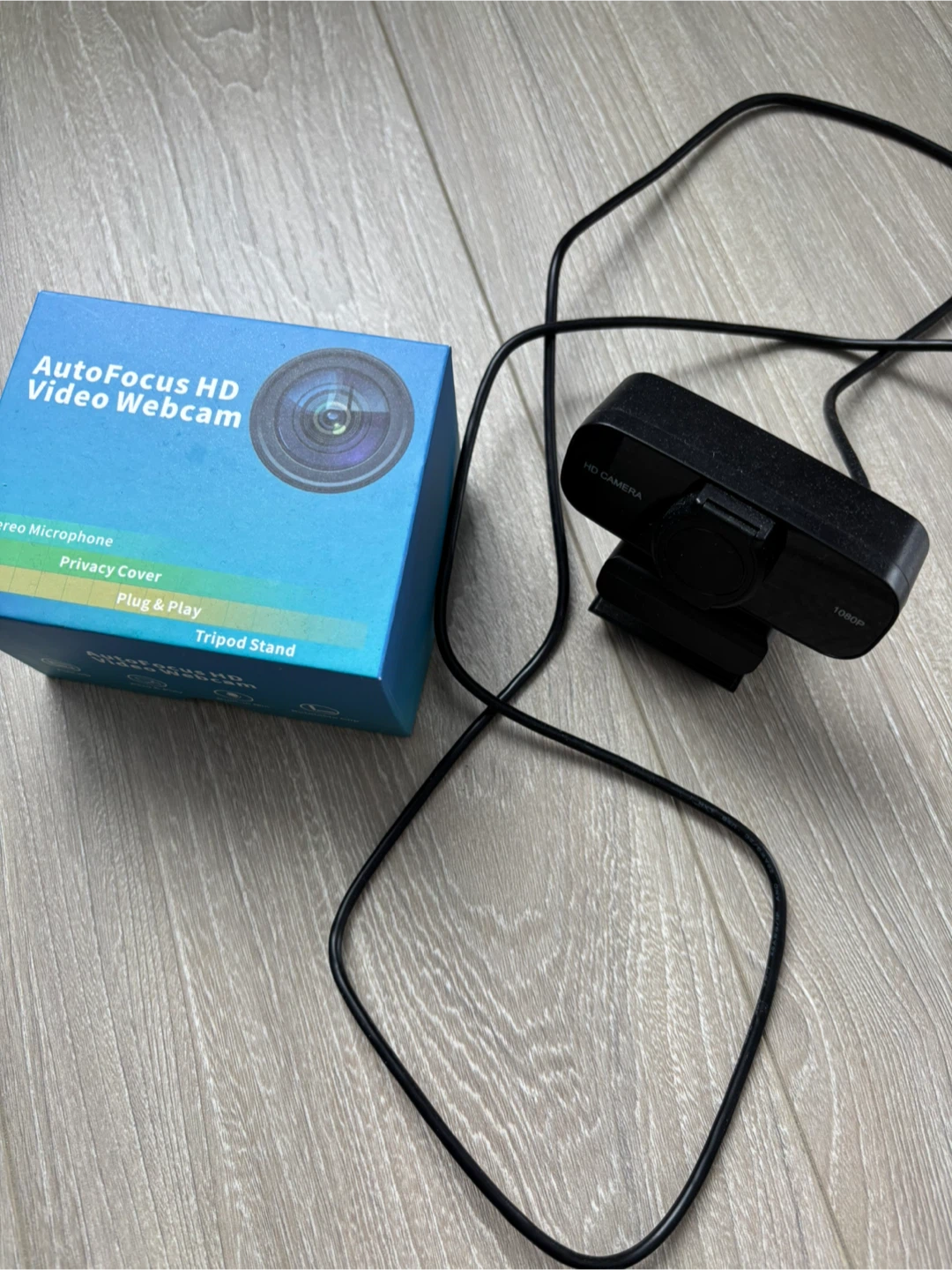 Catitru Full HD Webcam with Microphone & Privacy Cover - photo 2