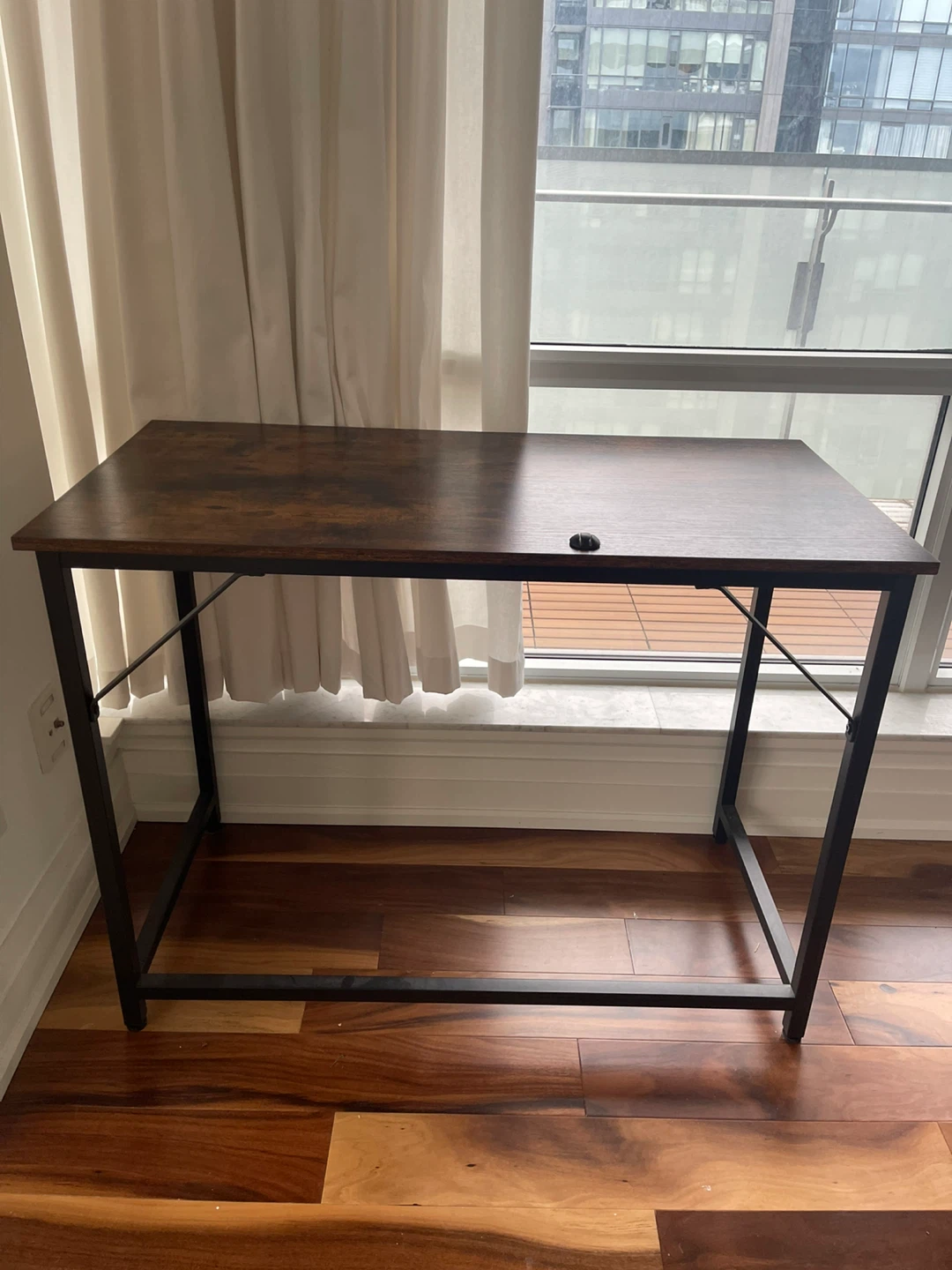 Rustic Wood Top Desk - PICK UP TODAY ASAP