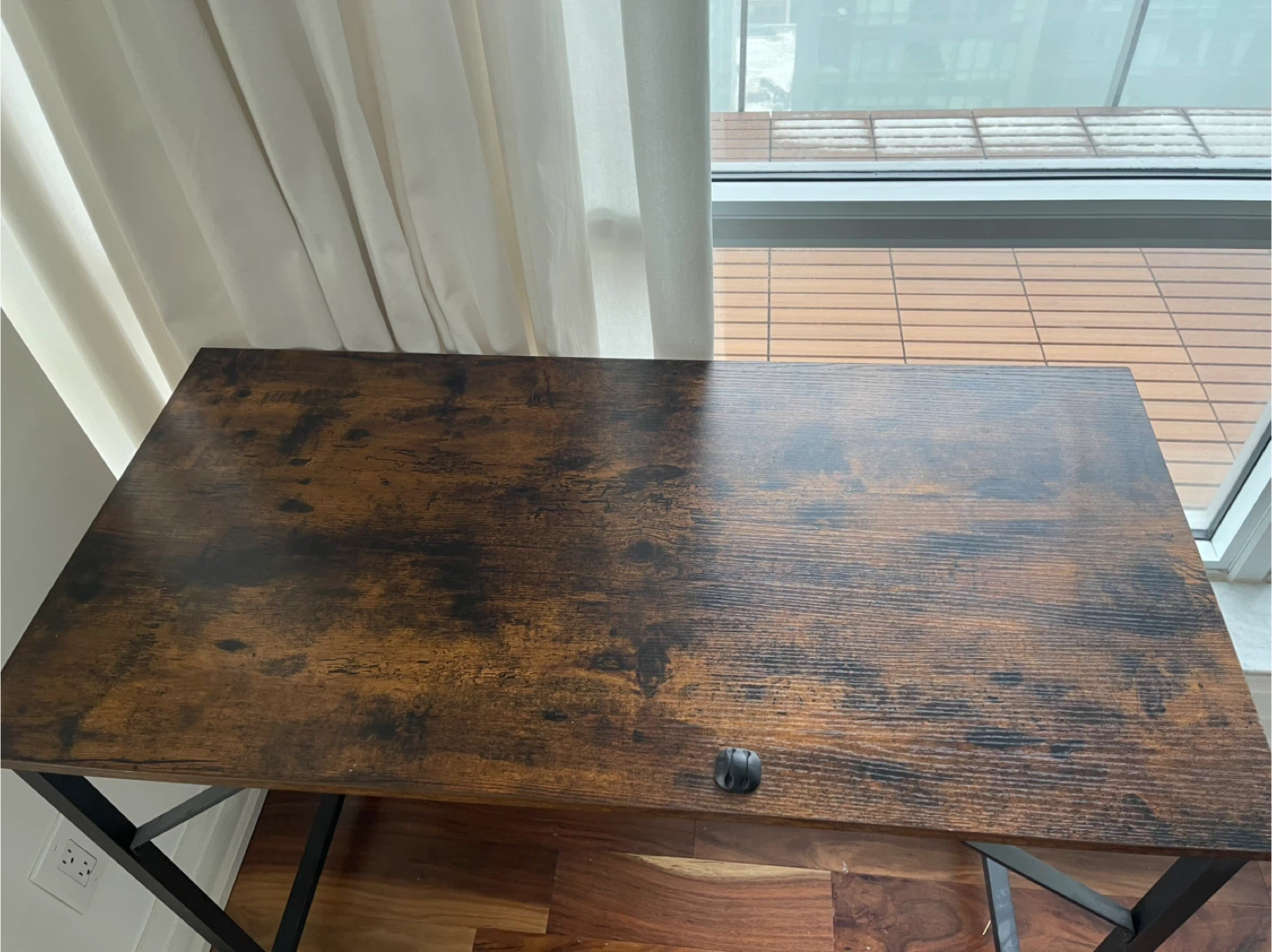 Rustic Wood Top Desk - PICK UP TODAY ASAP - photo 3