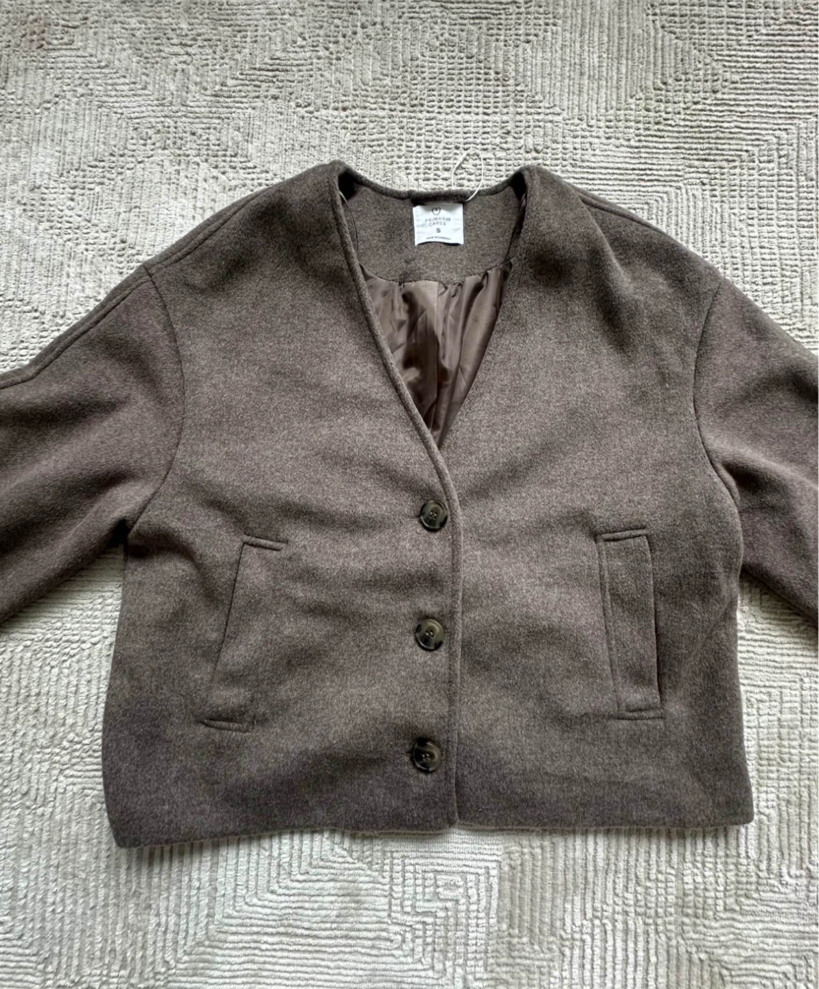 Brown Button-Up Jacket - photo 2