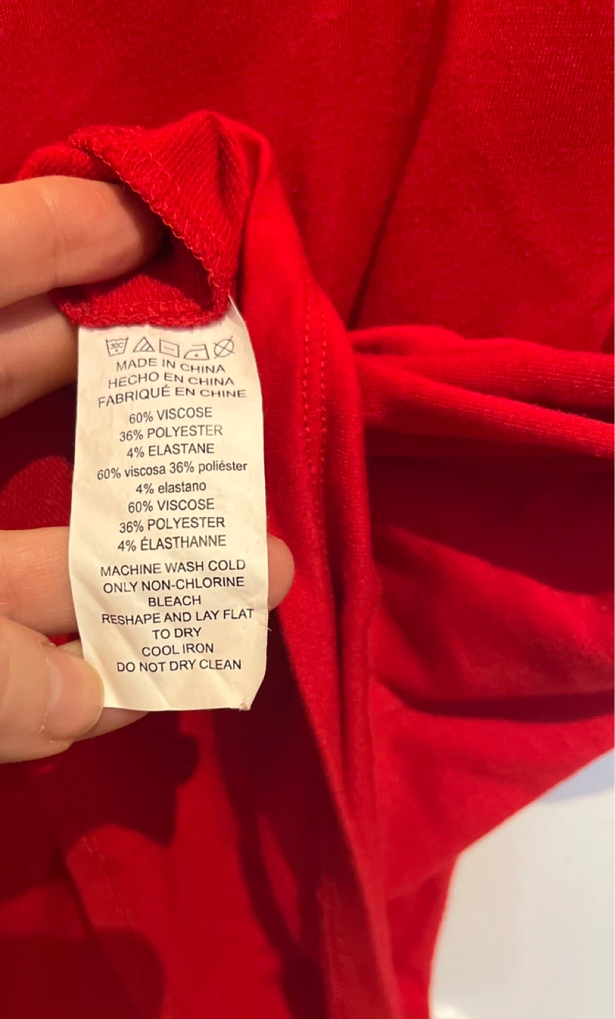 Michael Kors Red Cowl Neck Sweatshirt XXL - photo 4