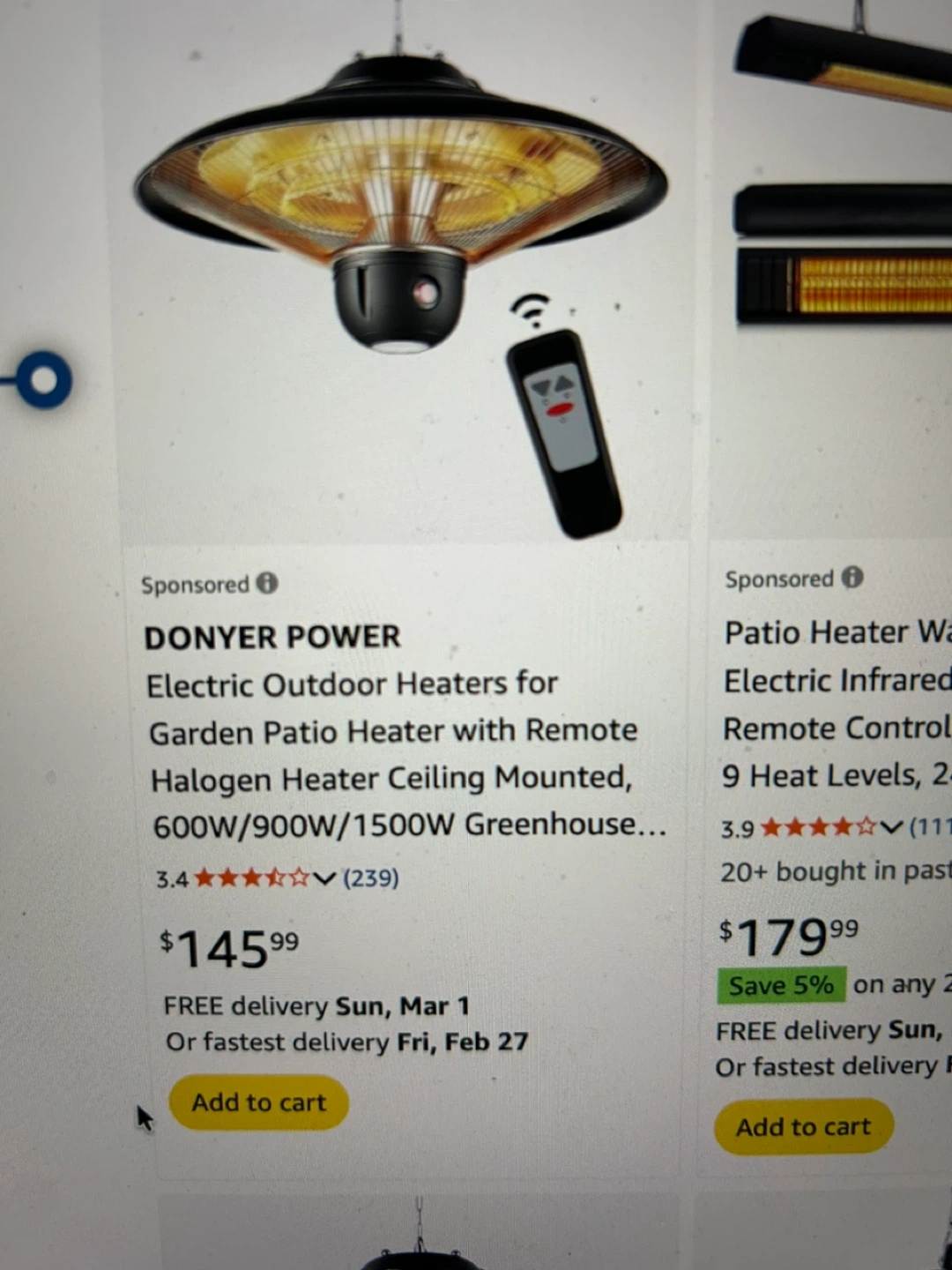 Donyer power outdoor heater