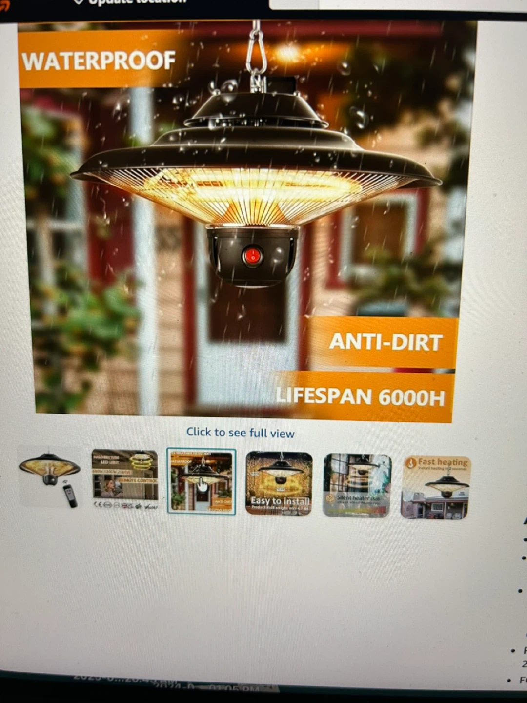 Donyer power outdoor heater - photo 2