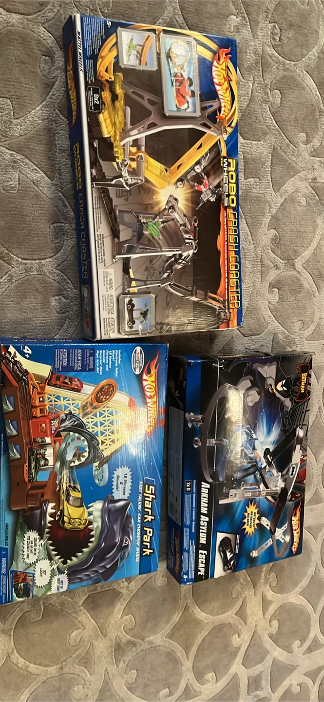 3 Original Hot Wheels Tracks