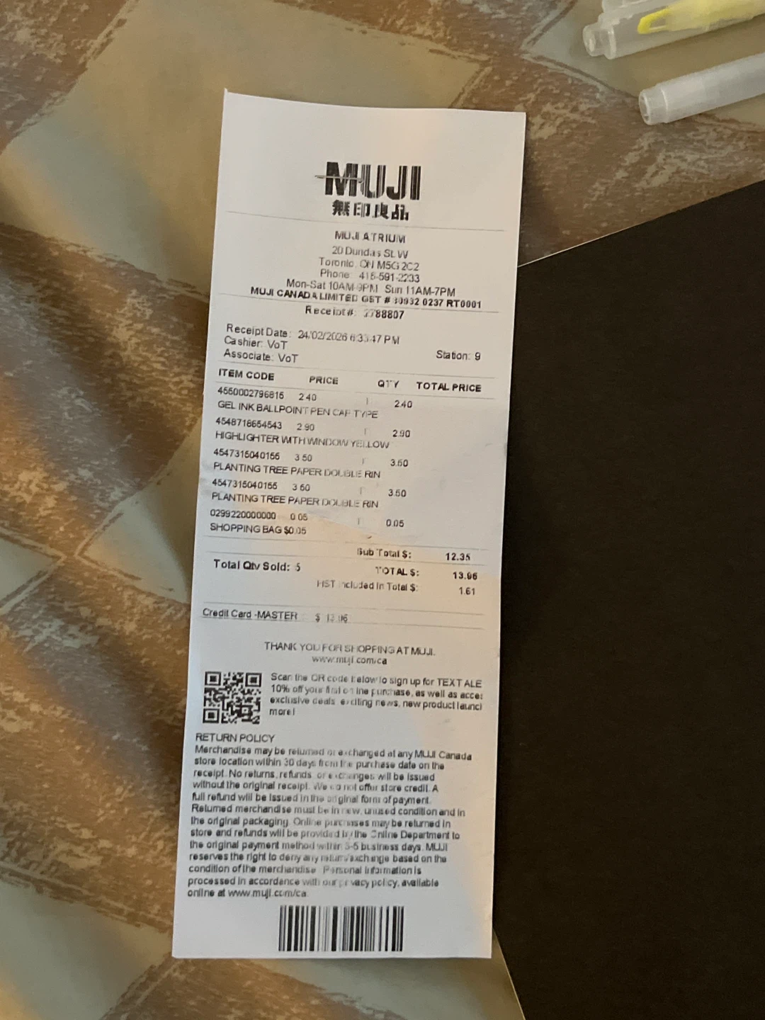 MUJI Highlighter and Ballpoint Pen Set - photo 3
