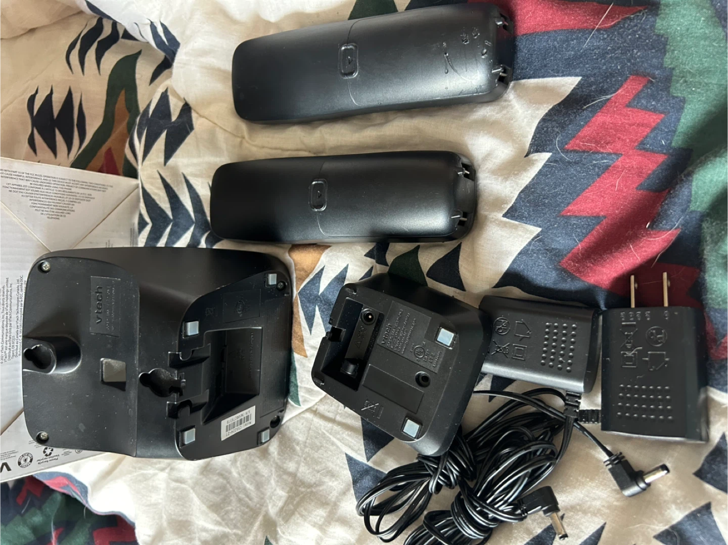 VTech Cordless Answering System with 2 Handsets - photo 3
