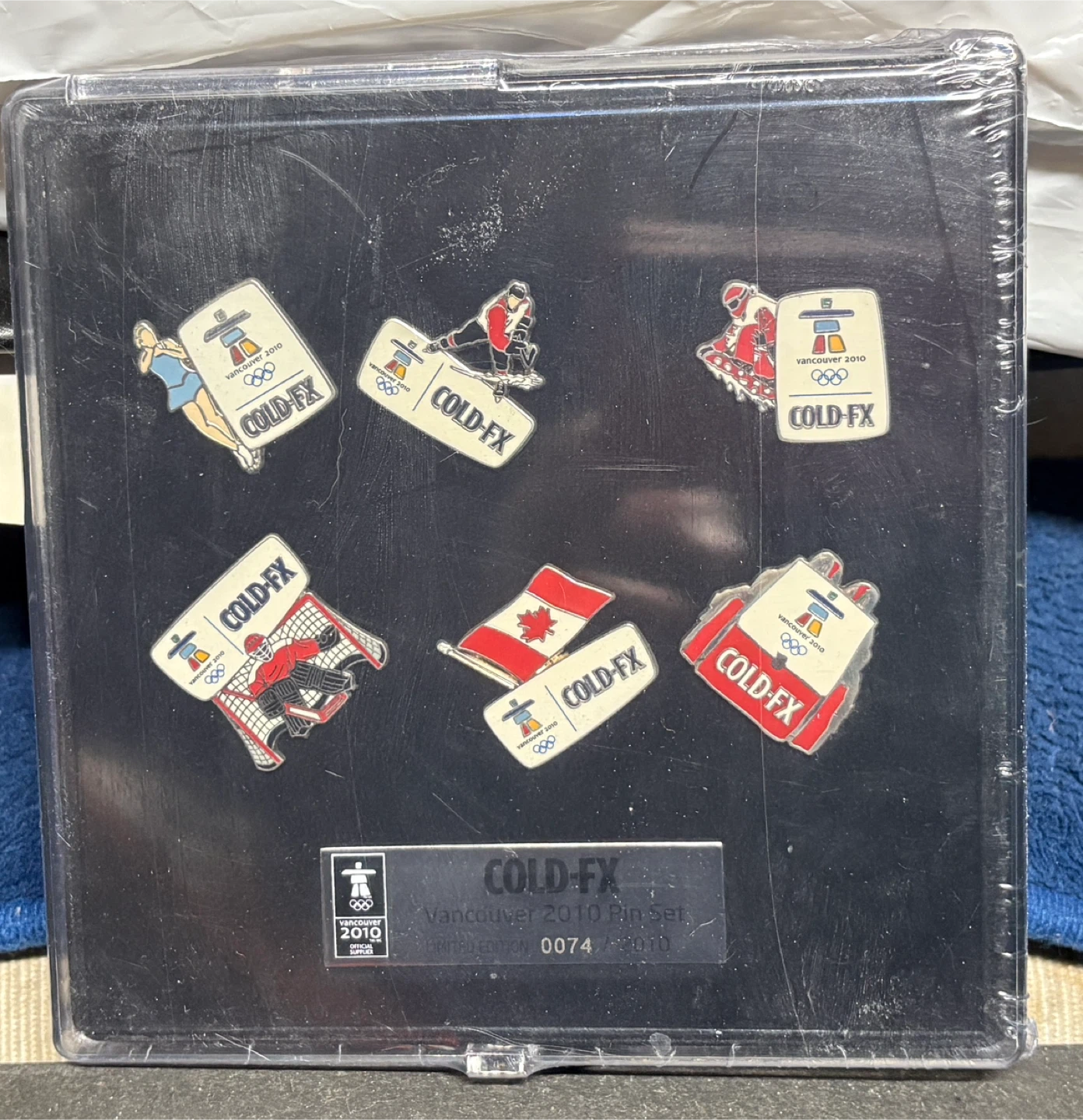 Vancouver Olympic 2010 pin set by COLD-FX  Limited Edition 0074