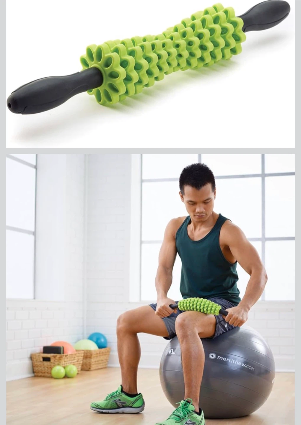Merrihew Flex Massage Stick with a Massage Ball - photo 2