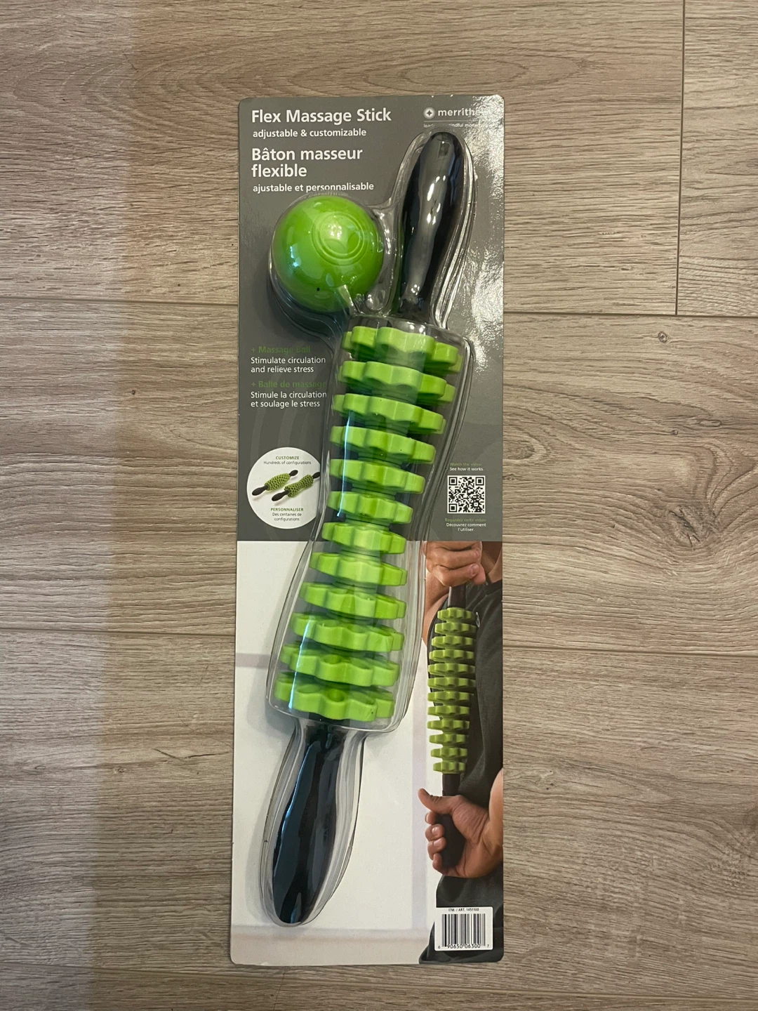 Merrihew Flex Massage Stick with a Massage Ball