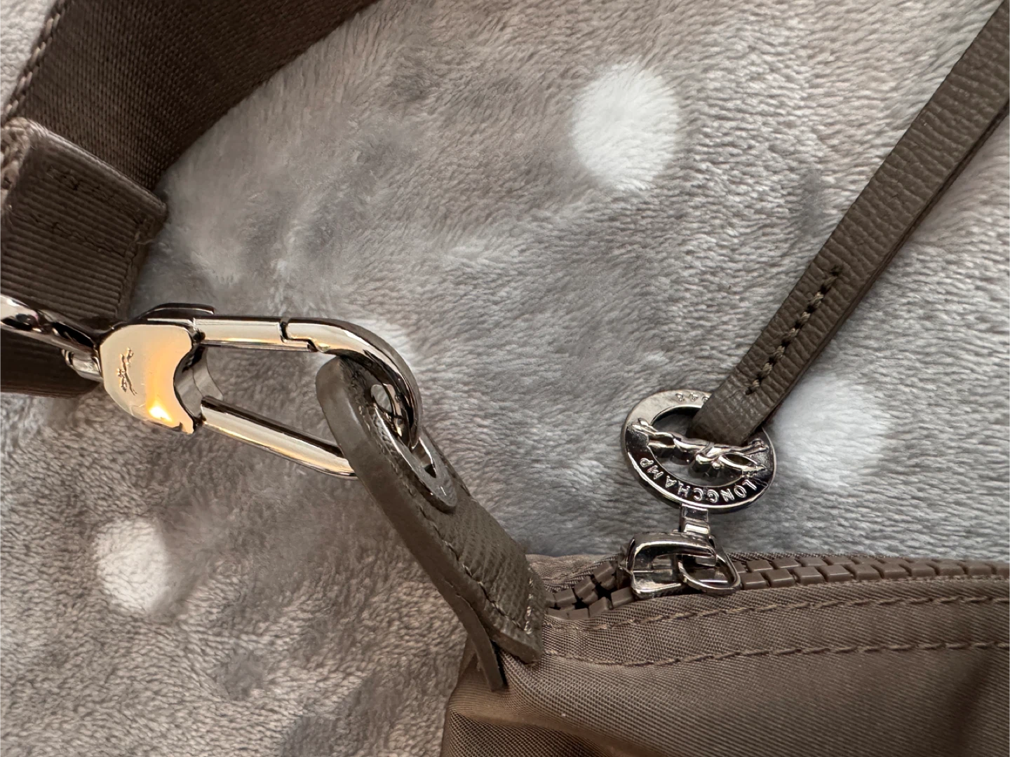 Longchamp Le Pliage Neo Small - Taupe - photo 3