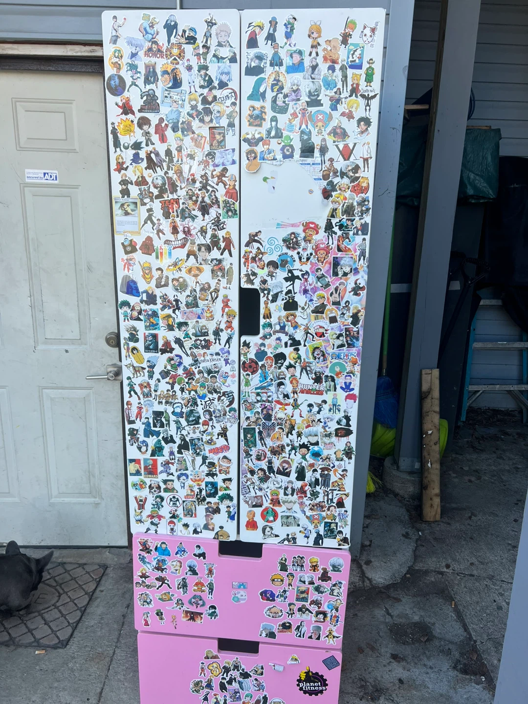 Pink Storage Cabinet with Drawers - photo 2