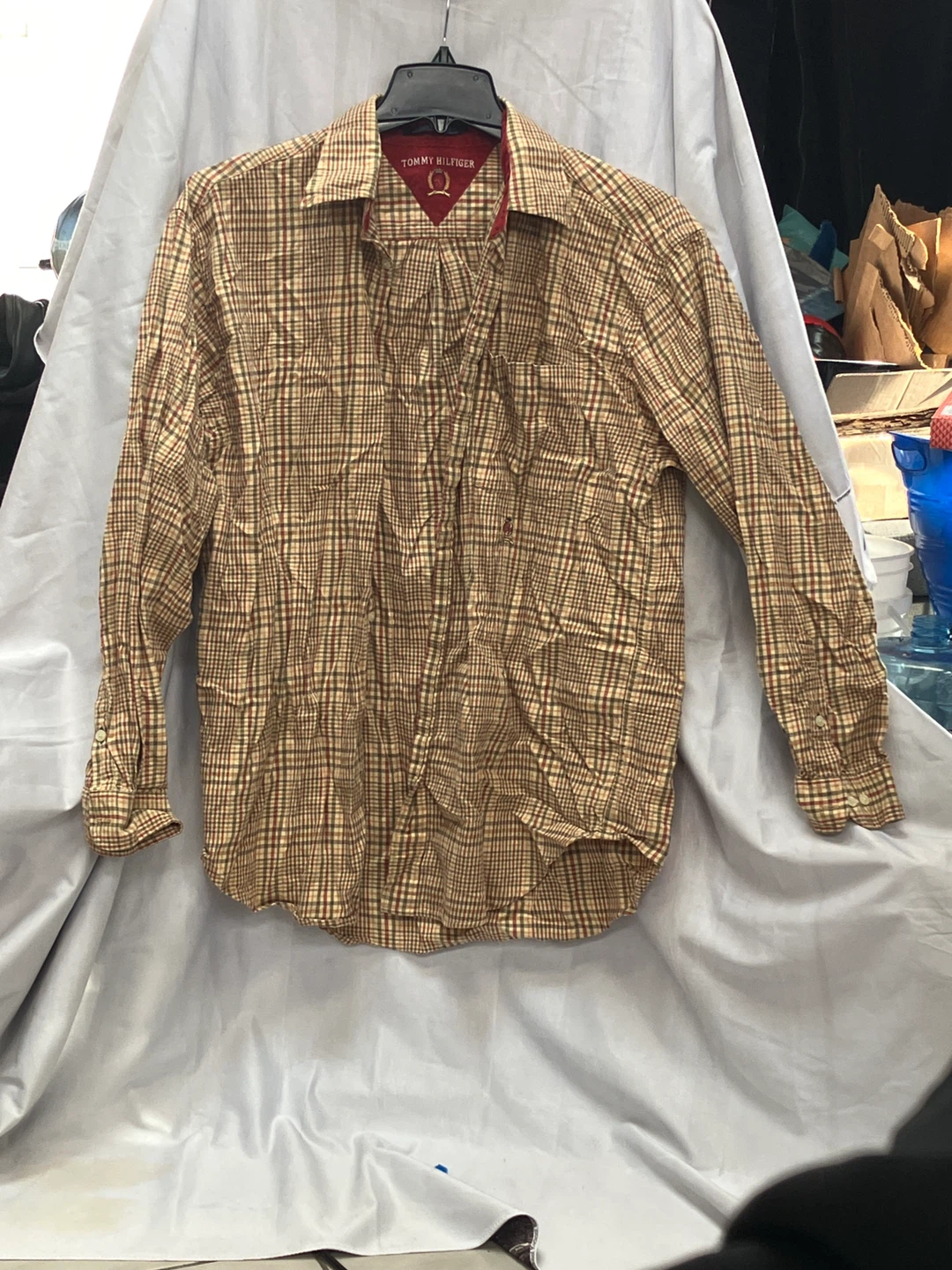 Tommy Hilfiger Plaid Button-Up Shirt
