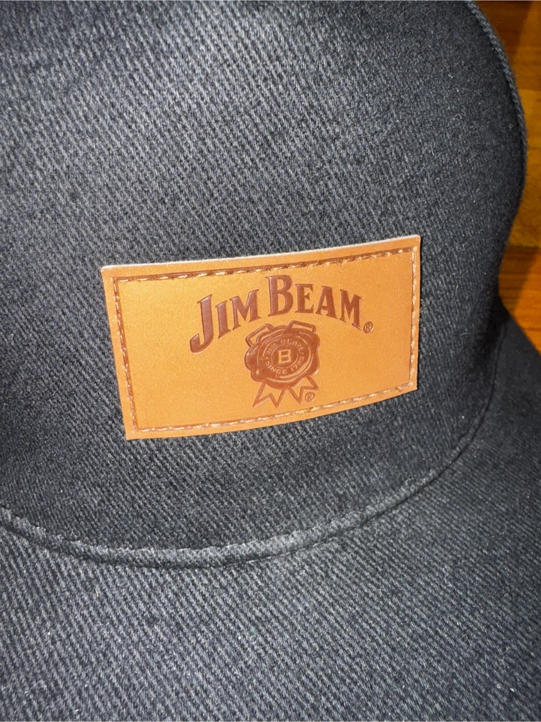 Black Jim Beam Snap Back Hat - photo 2
