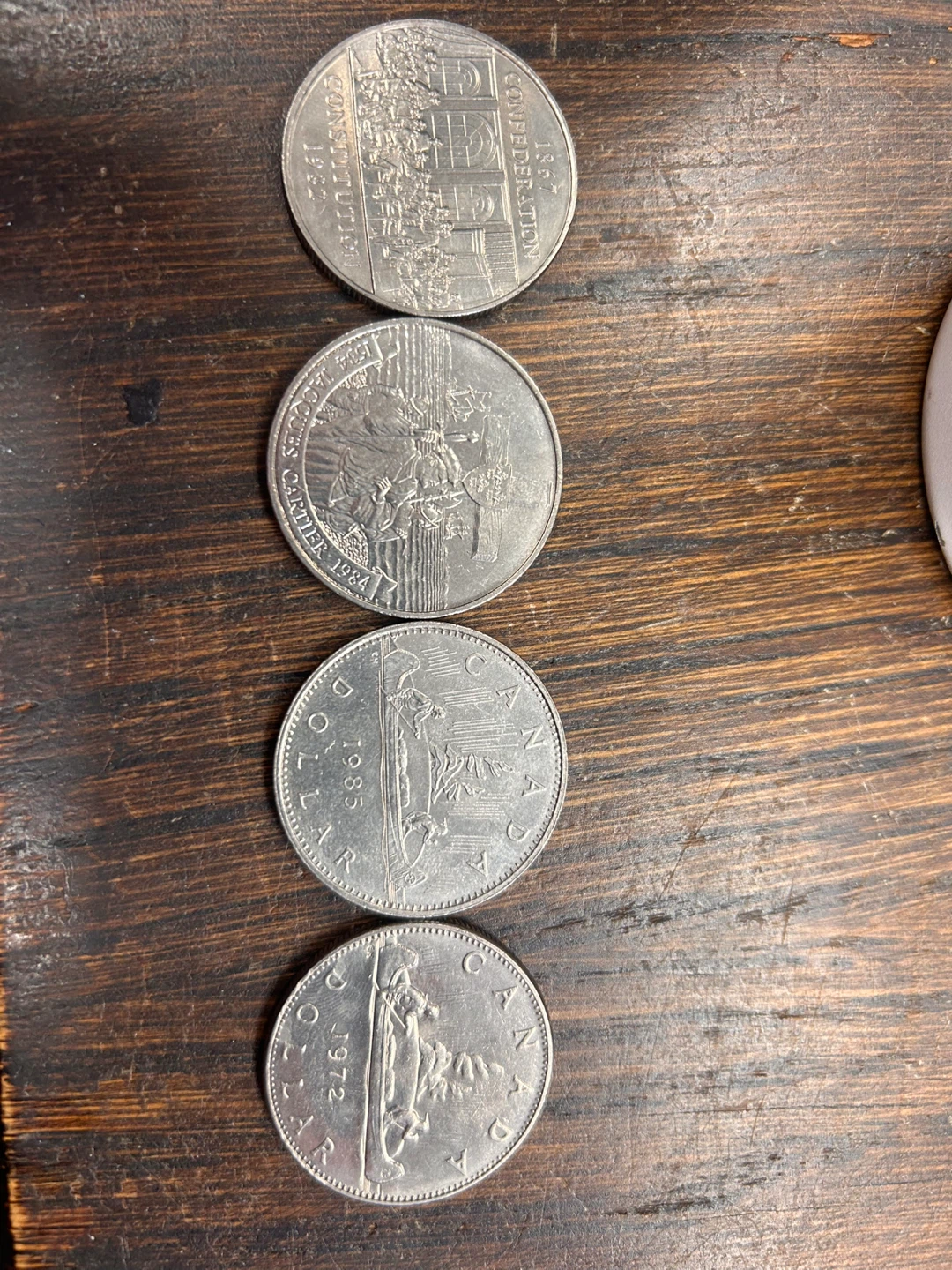 Collection of Four Canadian Commemorative Coins
