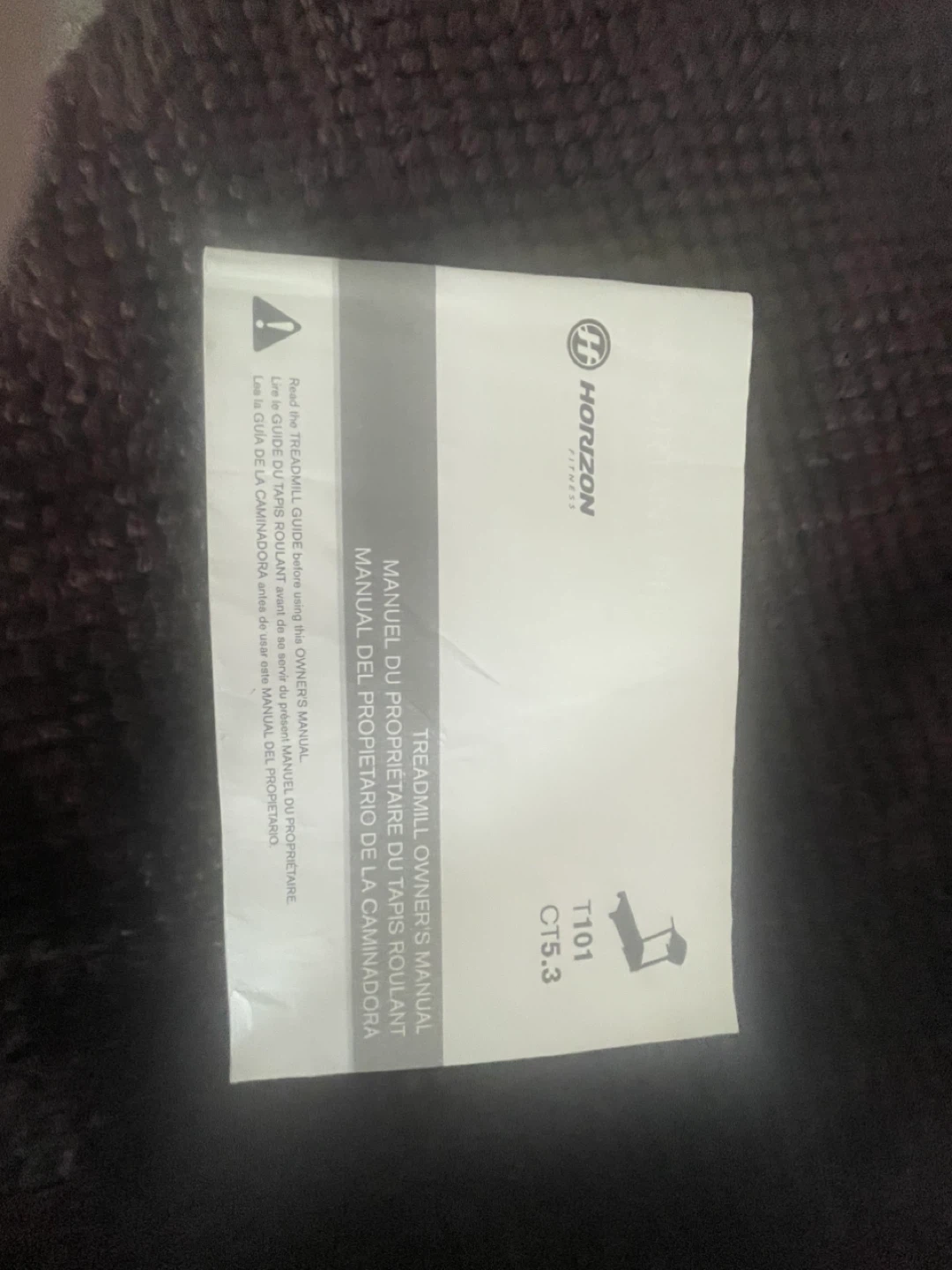 Horizon CT15.3 Treadmill - photo 5