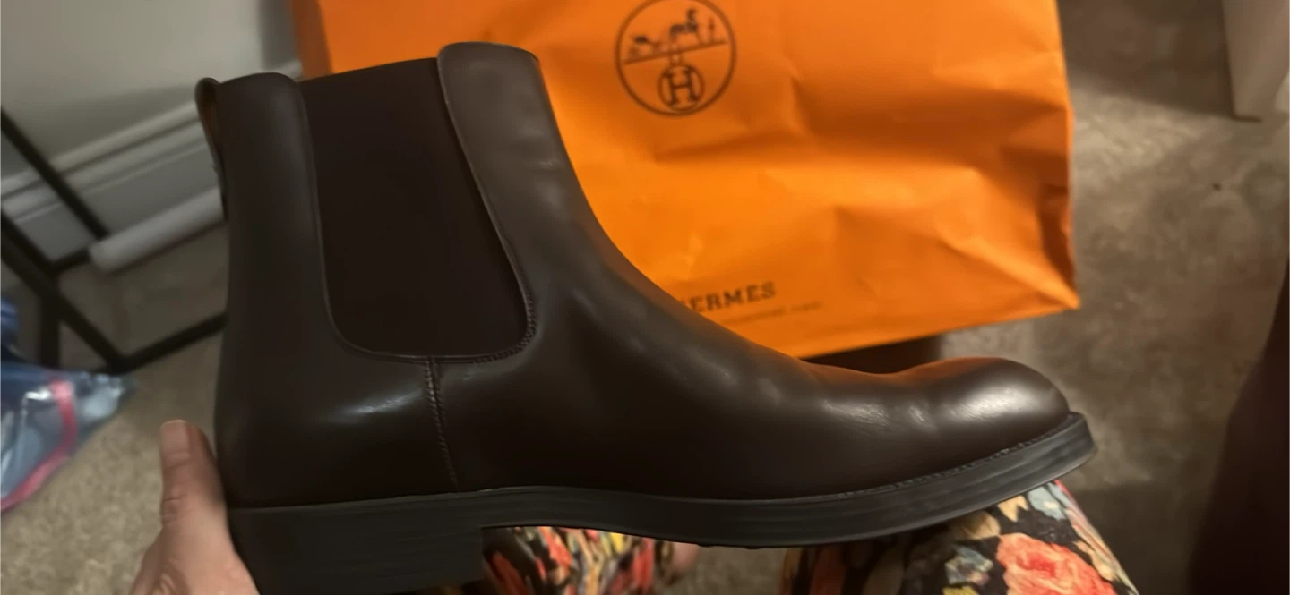 TOD'S Brown Leather Chelsea Ankle Boots - photo 4