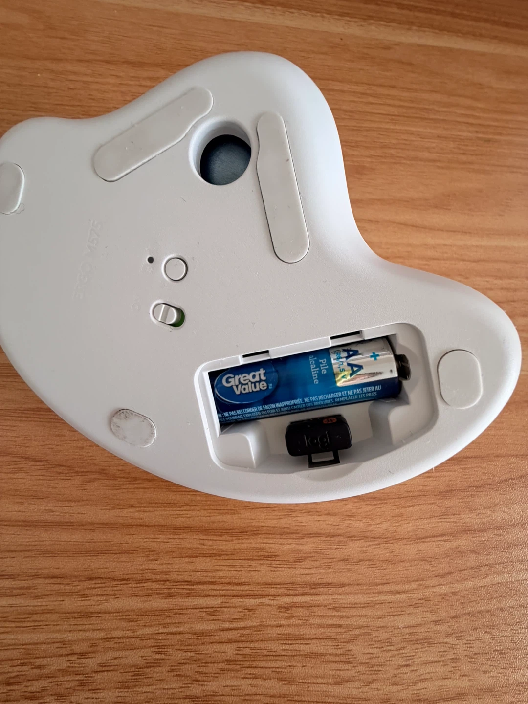 Logitech ERGO M575 Wireless Trackball Mouse - Off-White - photo 5