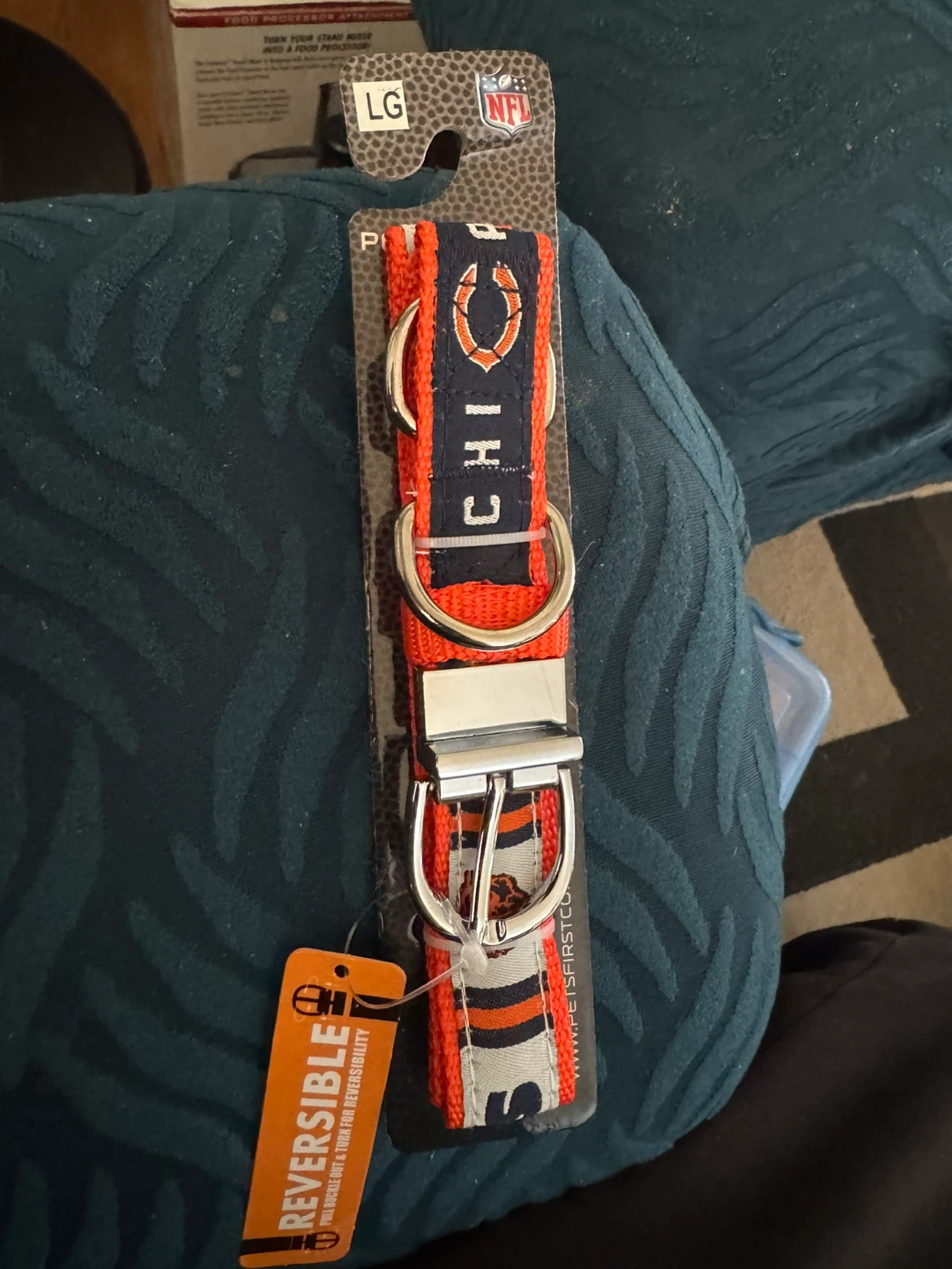 Pets First Chicago Bears Pet Collar - Large - photo 3