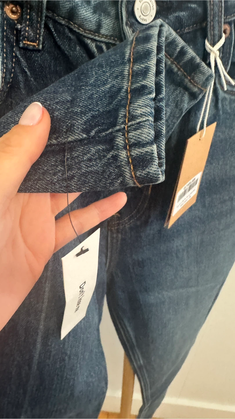 Reformation Je Liza Ultra High Rise, straight Leg Size 26 - photo 5