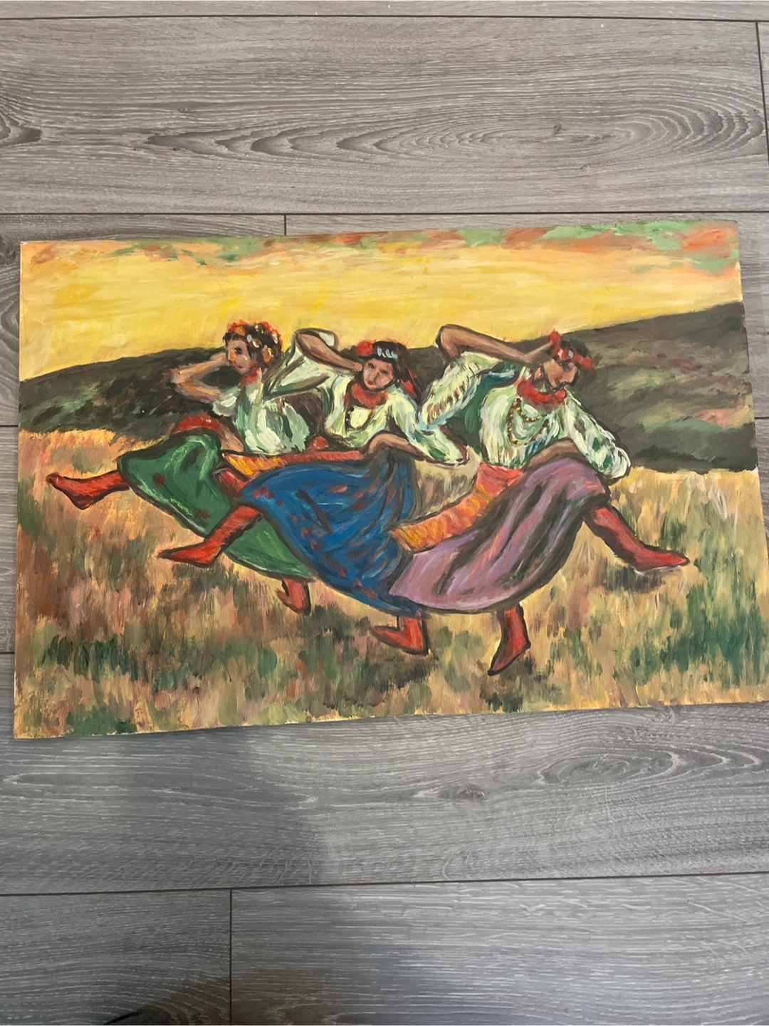 Degas recreated painting