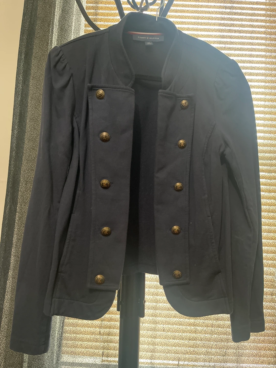 Tommy Hilfiger Navy Military Style Jacket