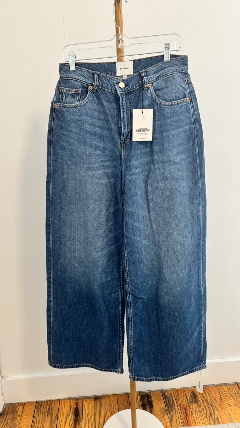 Reformation Jeans high waist wide leg Size 26