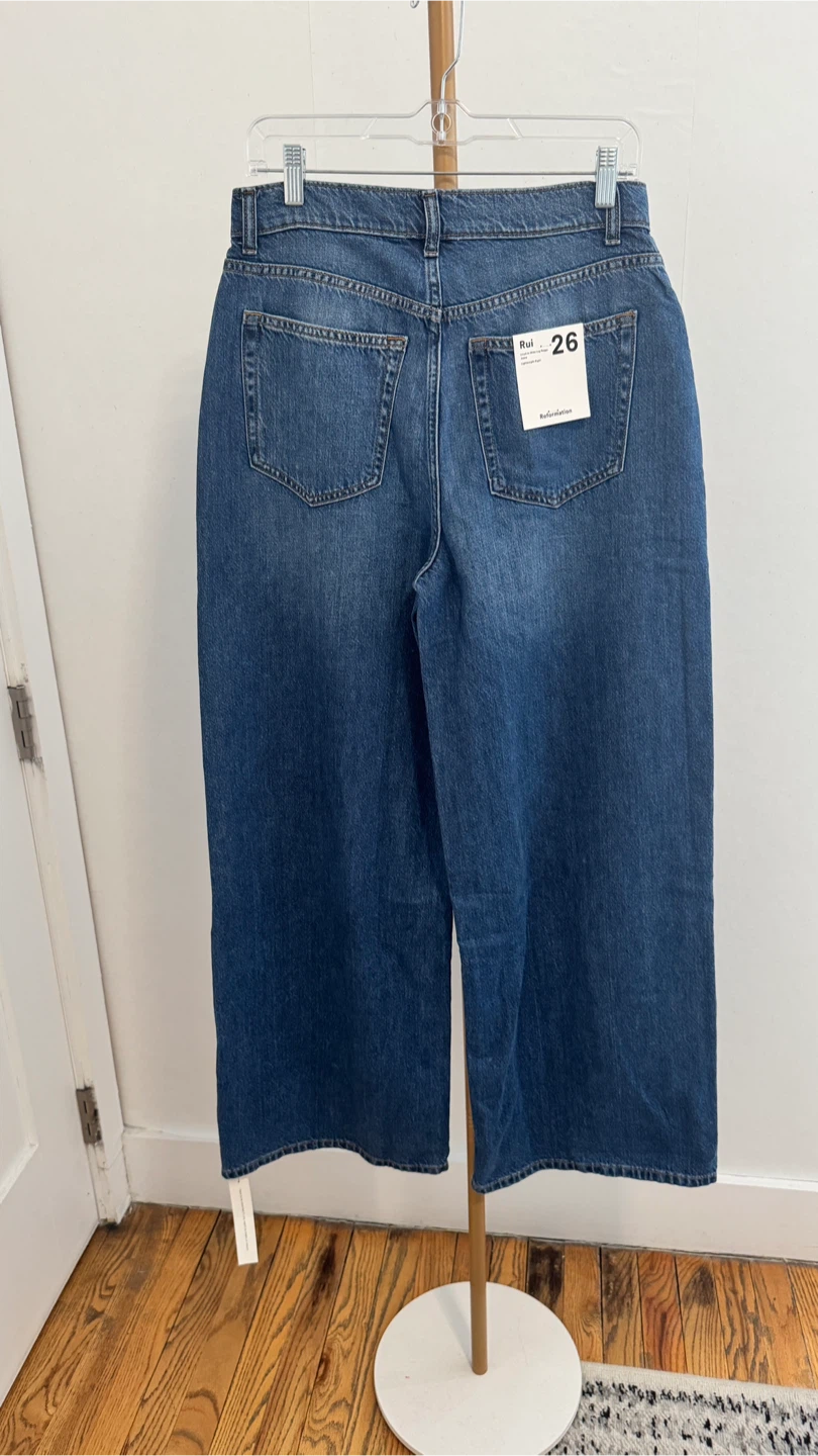 Reformation Jeans high waist wide leg Size 26 - photo 2