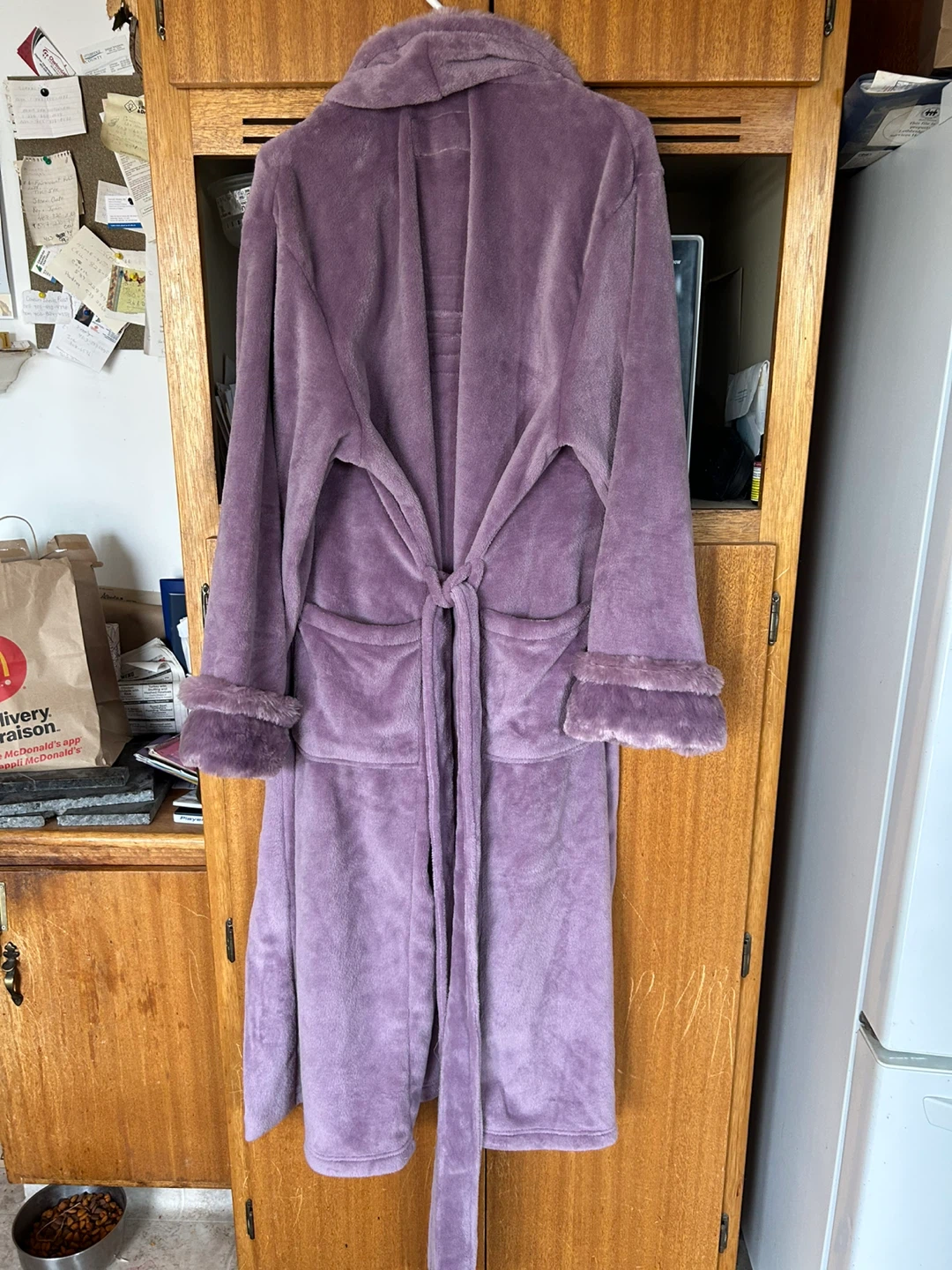 Carole Hochman Plush Robe XL/TG Purple - photo 2