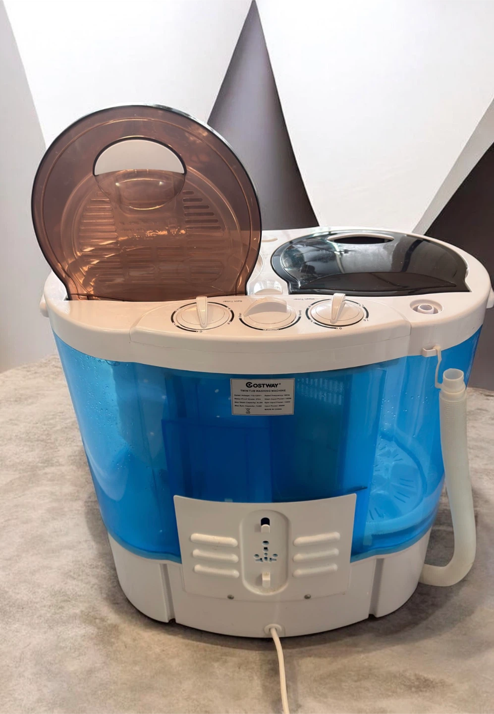 Portable Washer Compact Twin Tub Top Load Washer/Spinner - photo 2