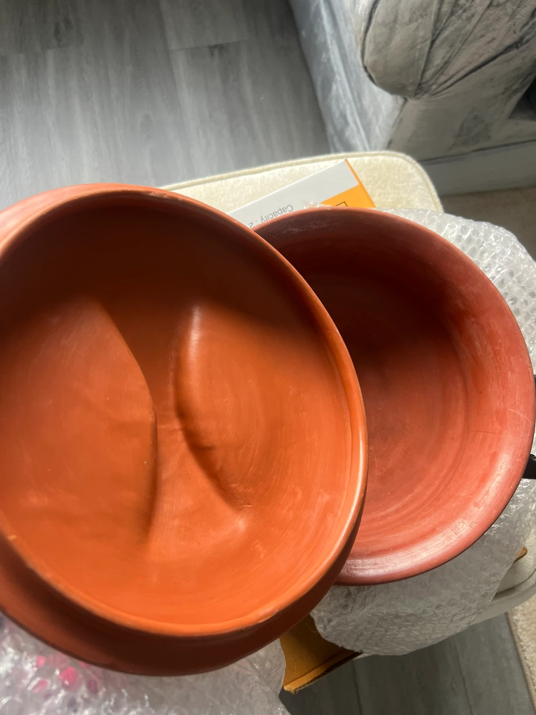 Clay Cooking Pot - 2 Litre