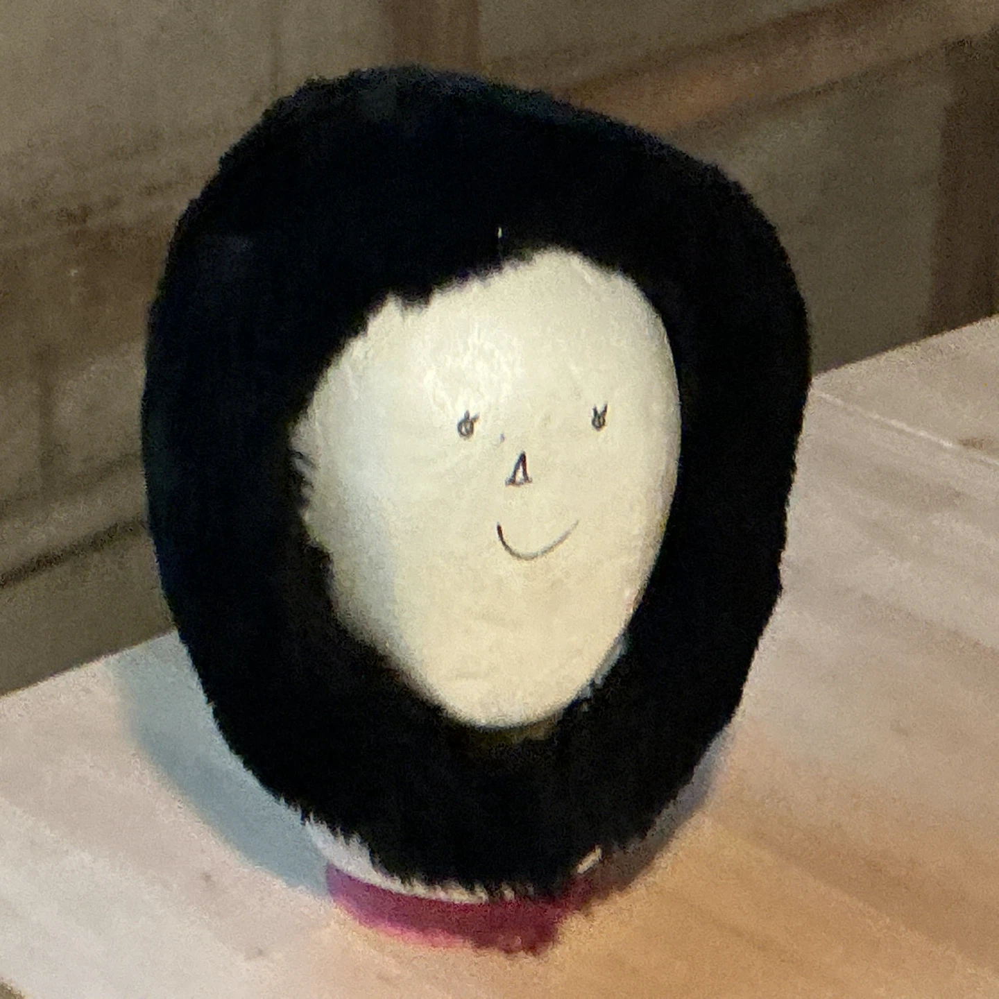 Black Faux Fur Hood - photo 2