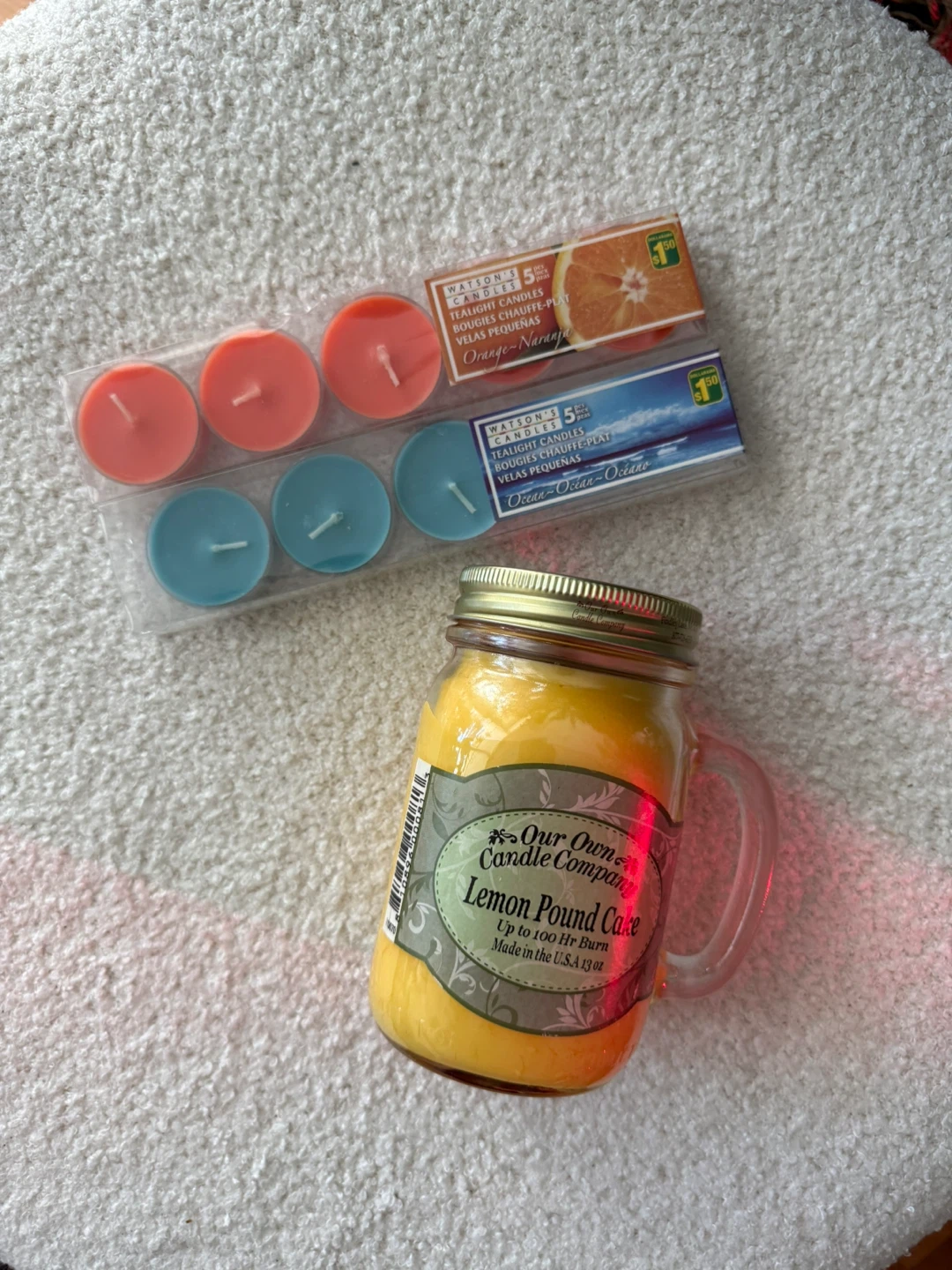 Our Own Candle Company Lemon Pound Cake Scented Jar Candle