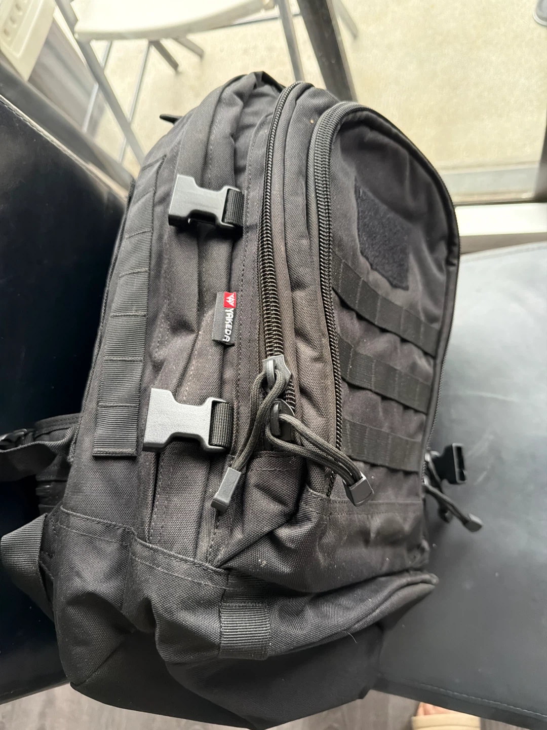 Black Tactical Backpack