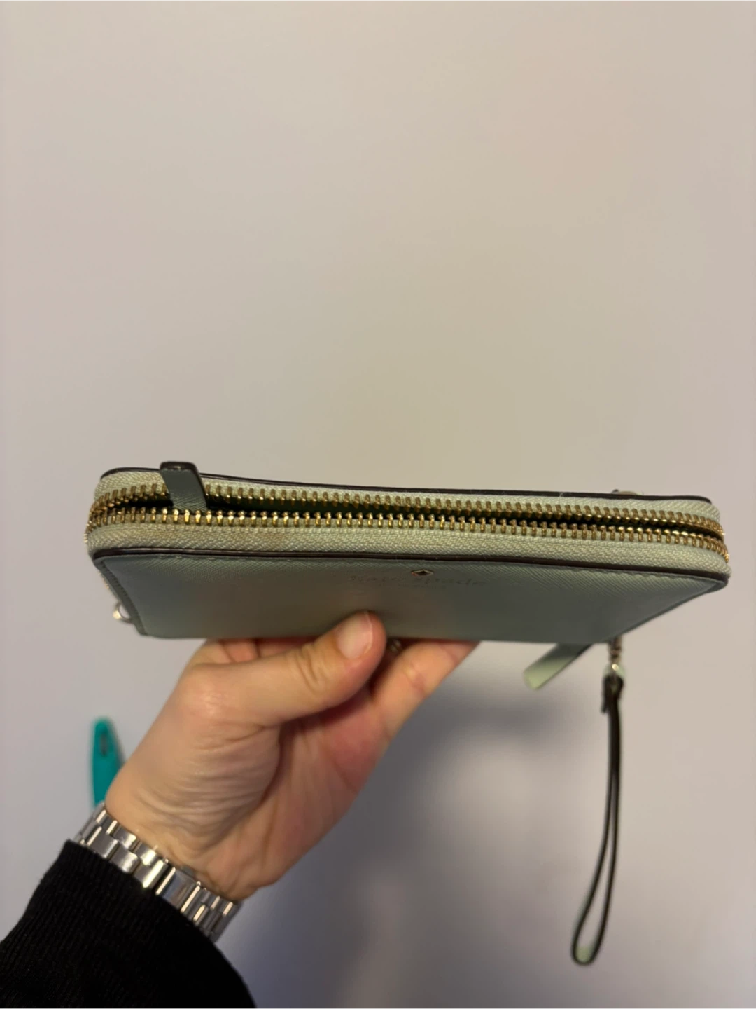 Kate Spade Wristlet Wallet - Light Green - photo 2