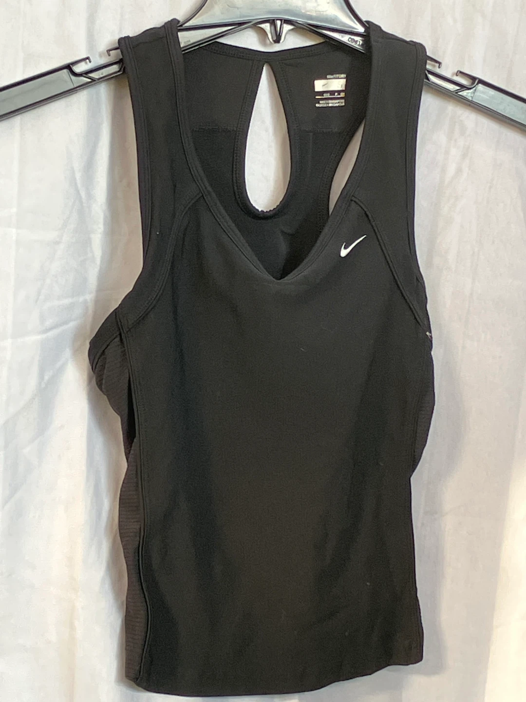 Nike Women's Black Racerback Workout Tank Top