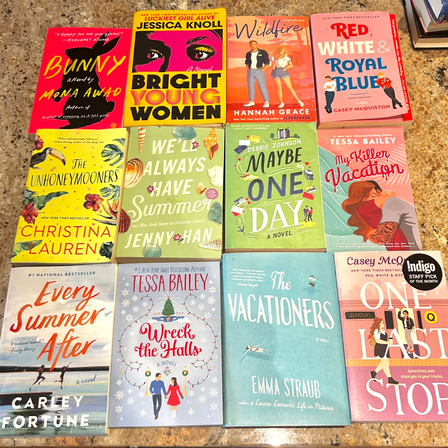Romance and Fiction Books