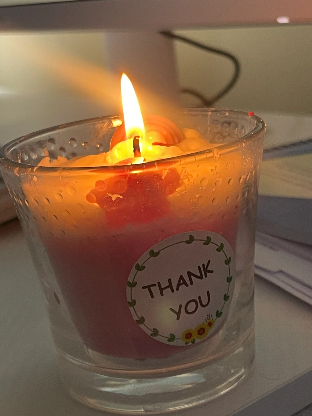 Glass Scented Candle