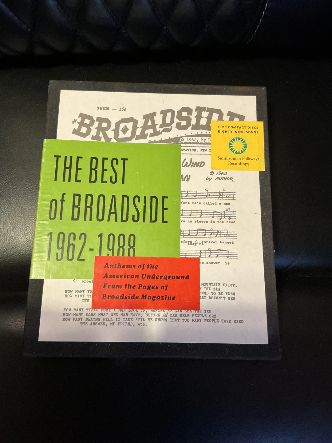 The Best Of Broadside 1962-1988 5 Discs Included With Book
