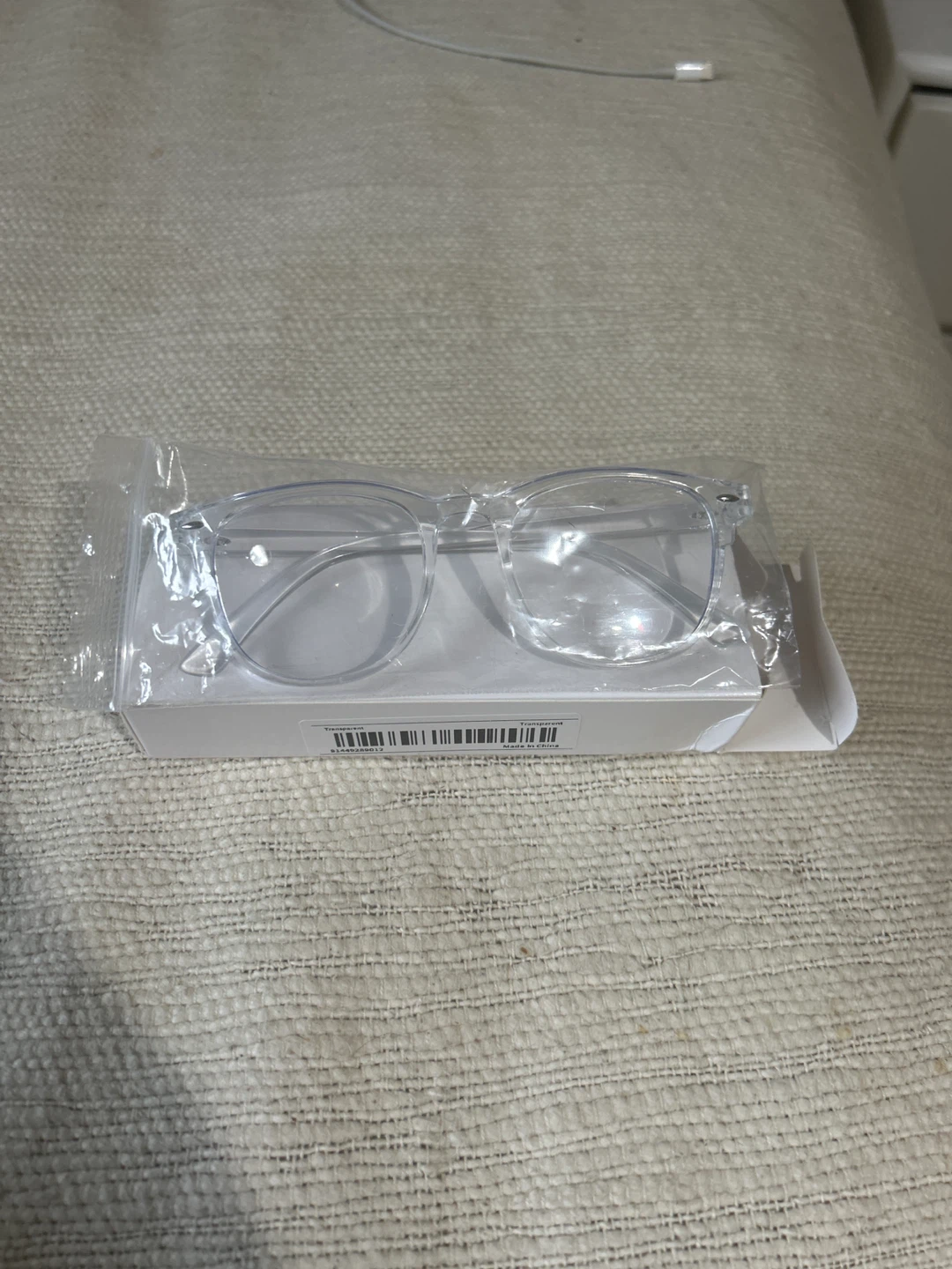 Clear Frame Blue Light Glasses