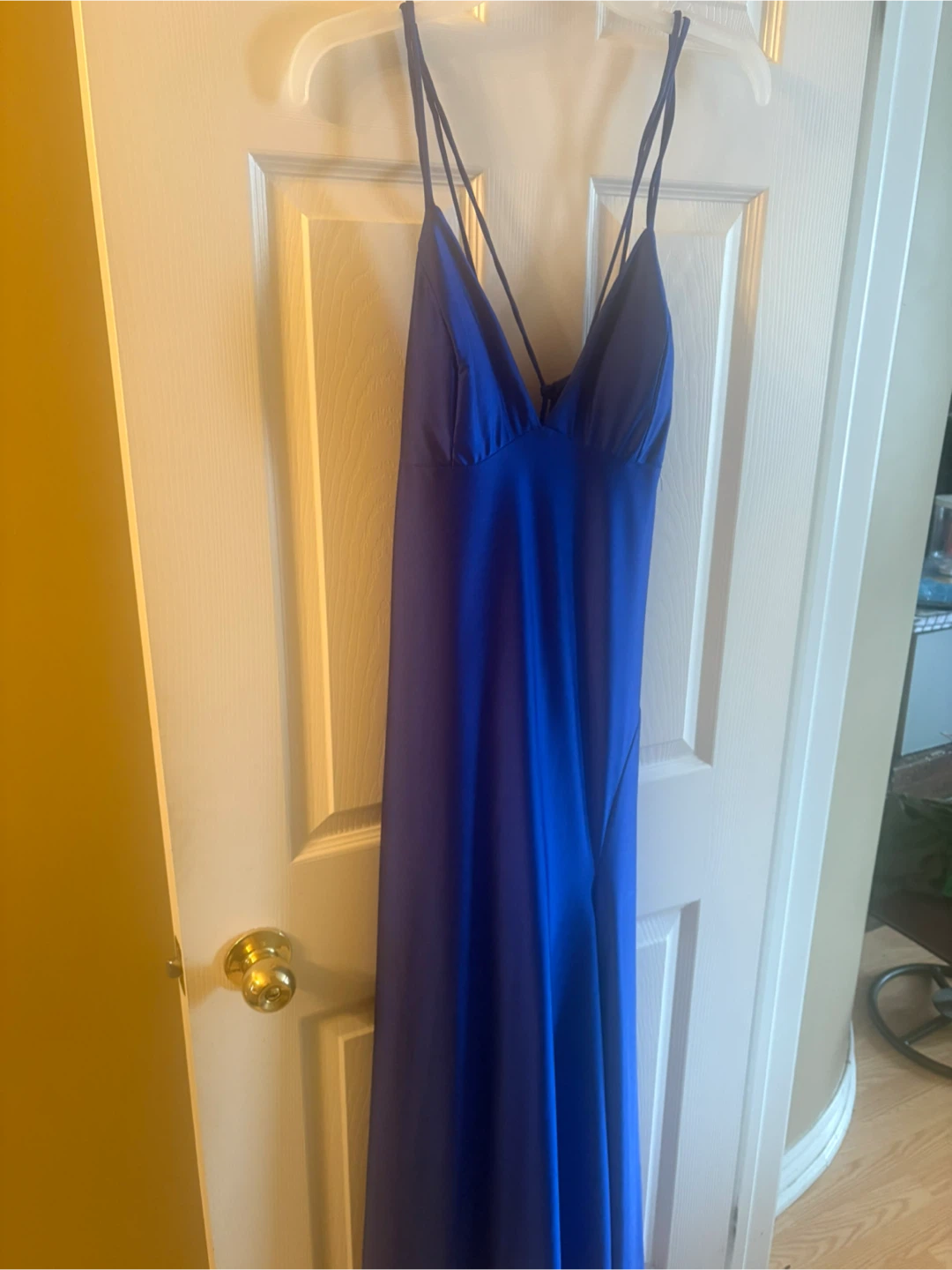 F-I-E-S-T FASHION Blue Maxi Dress X-Large