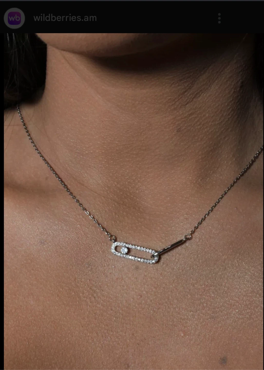 white gold plated set necklace with earring Diamond Necklace