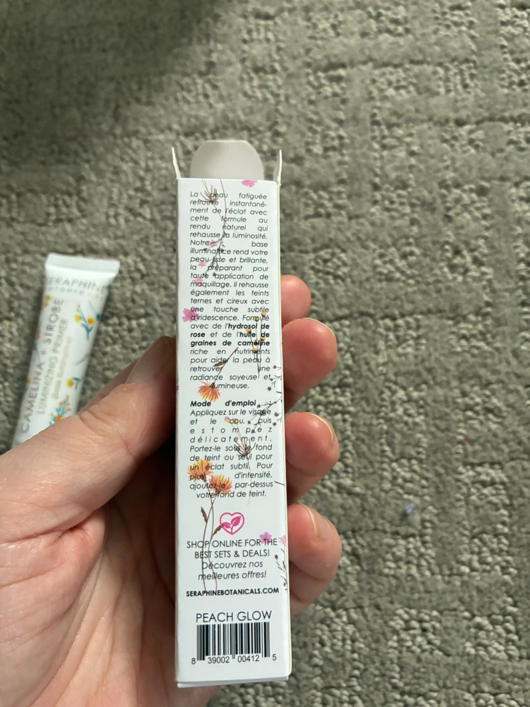 Seraphine Botanicals Camelina + Strobe Luminizing Primer - photo 5
