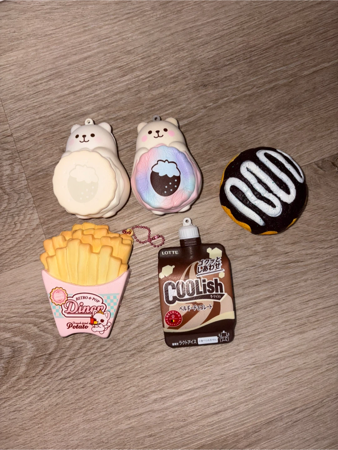 Ibloom licensed squishy set