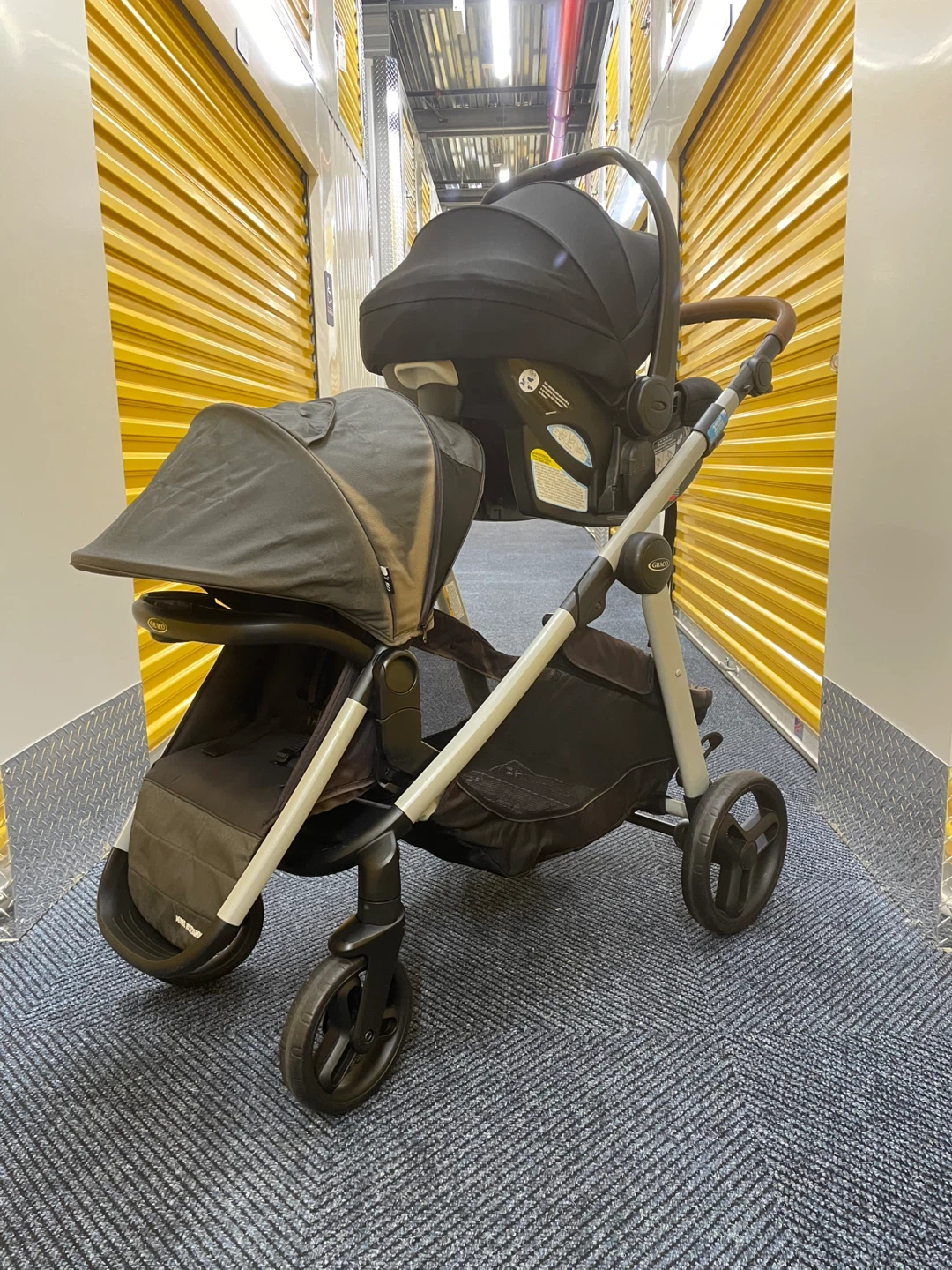 Graco Modes Nest2Grow Travel System, Double Stroller - photo 3