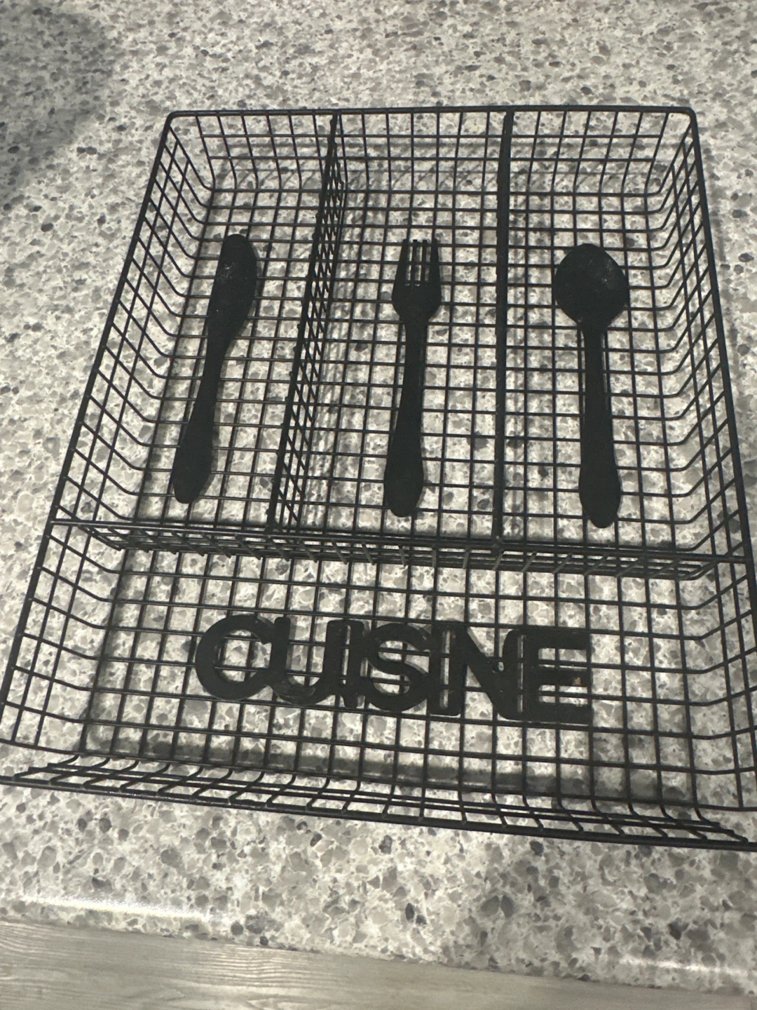 Wire Cutlery Organizer