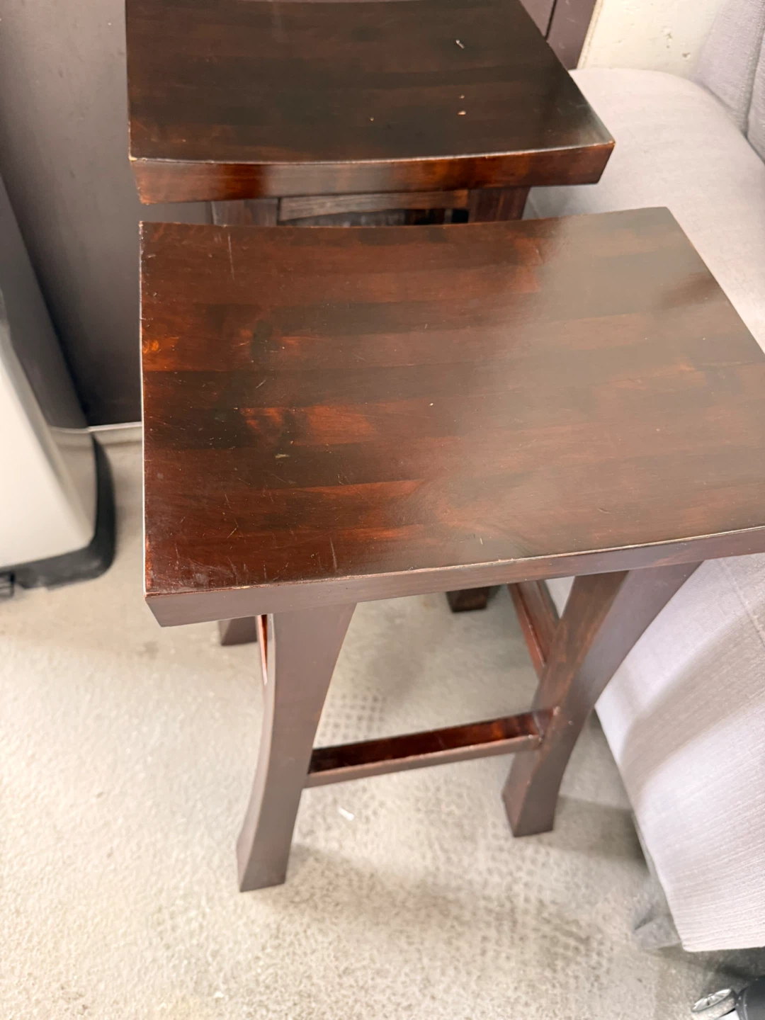 Urban Barn Wooden Bar Stool