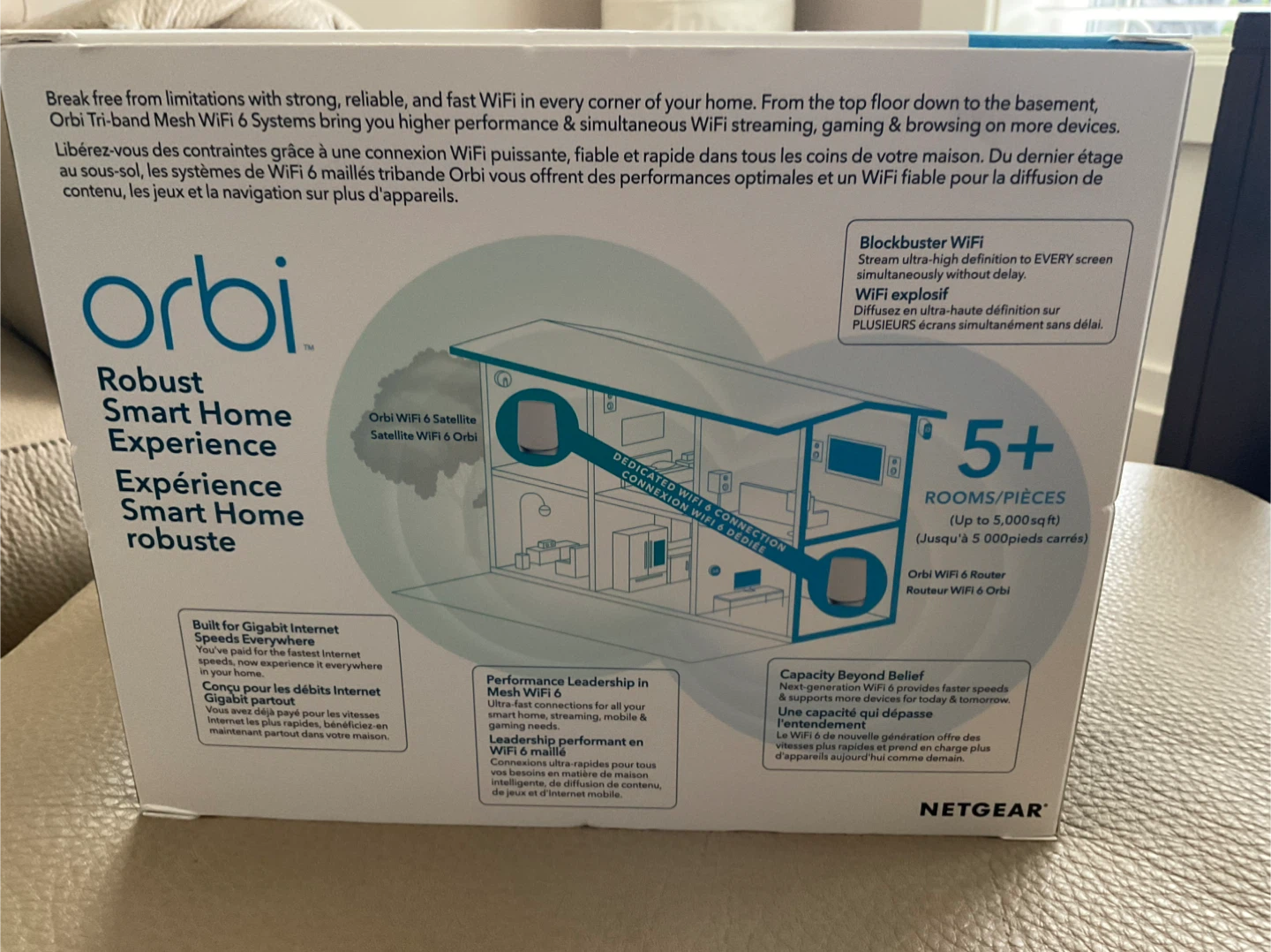 Orbi Wifi 6 Router - photo 2